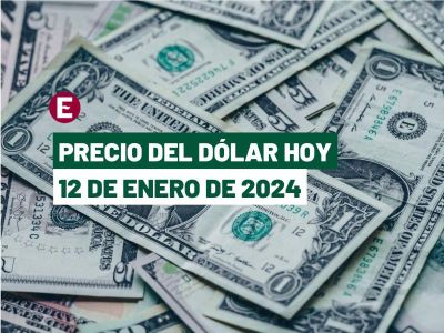¡Gana el peso! Precio del dólar hoy 12 de enero de 2024 en bancos de México