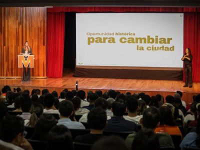 Mariana Rodríguez presenta el 'Monterrey del Futuro'